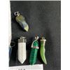 Image 2 : Collection Of Pedants, BC Jade Malachite Etc