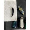 Image 3 : Collection Of Pedants, BC Jade Malachite Etc