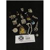 Image 1 : Collection Of 16 Pendants at Least 8 Are Marked 925 Silver