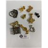 Image 2 : Collection Of Cat Vintage Brooches