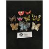 Image 1 : Collection Of Butterfly Vintage Brooches