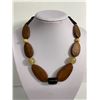 Image 4 : Unusual Collection Of Bracelets & Necklaces. Bone, Leather, Elephant Hair w/Yellow Bands