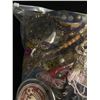 Image 2 : Large Bag of Misc. Costume Jewelry & Parts