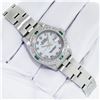 Image 3 : Rolex Ladies Quickset White Roman Diamond & Emerald Datejust Wristwatch