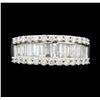 Image 2 : 1.95 ctw Diamond Band - 14KT White Gold