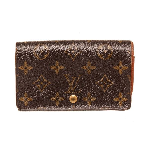 Louis Vuitton Brown Porte Monnaie Wallet