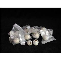 MINI UNDERGLAZED BLUE & WHITE JARLETS, FLORALS