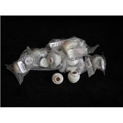 MINI UNDERGLAZED BLUE & WHITE JARLETS, FLORALS