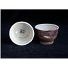 Image 1 : SN BROWN GLAZE CUPS
