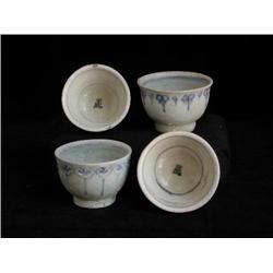 SM ENAMAL CUPS, FLORAL