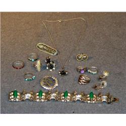 SM LOT STERLING JEWELRY