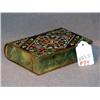 Image 1 : CLOISONNE ALABASTER BOOK SHAPED BOX