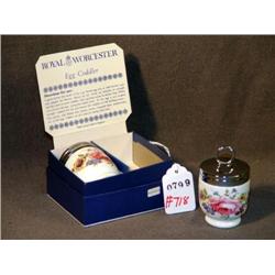 BOXED SET OF 2 ROYAL WORCESTER EGG CODDLERS