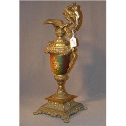 FANCY VICTORIAN RAM'S HEAD EWER 20" HIGH