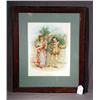 Image 1 : FRAMED BRUNDAGE PRINT "OLIVIA & MALVOLIA"