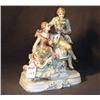 Image 1 : FANCY PORCELAIN FIGURINE MAN & WOMAN