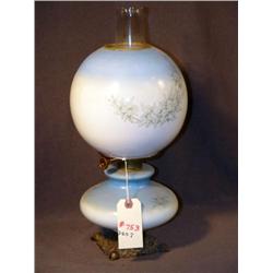 FLORAL DECORATED BLUE & WHITE GONE WITH THE WIND L