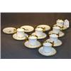 Image 1 : SET 7 CAULDON DEMITASSE CUPS & SAUCERS