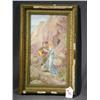 Image 1 : FRAMED PORCELAIN TILE COUPLE ON ROCKS