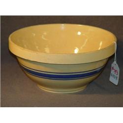 YELLOW WARE MIXING BOWL 10"X5"
