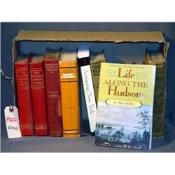 BOX LOT BOOKS INCL MORSE'S "FURNITURE OF THE OLDEN