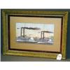 Image 1 : FRAMED STEAMBOAT RACE PRINT