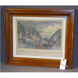 FRAMED PRINT MARY POWELL PASSING THE HIGHLANDS