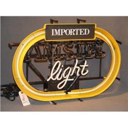 AMSTEL LIGHT NEON BEER SIGN