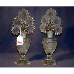 PR GLASS PERFUME BOTTLES (1 CHIPPED)