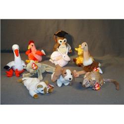 BEANIE BABIES: SCAT, SNIP, STILTS, STRETCH, STRUT,