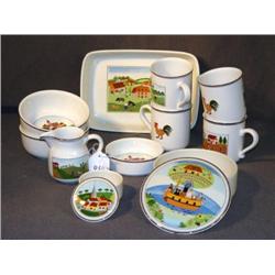 LOT MODERN VILLEROY & BOCH CHINA