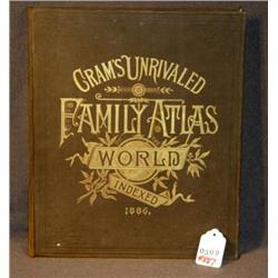 GRAM'S "FAMILY ATLAS OF THE WORLD," 1886