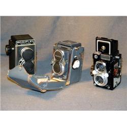 YASHICA & RICOHFLEX CAMERAS -- 3X THE MONEY