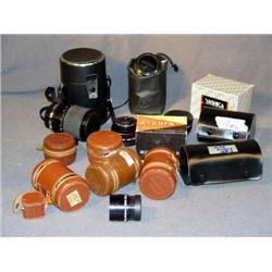 TRAY LOT CAMERA LENSES