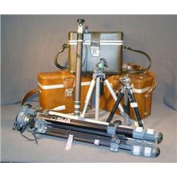 BX LOT CAMERA CASES, TRIPOD, ETC