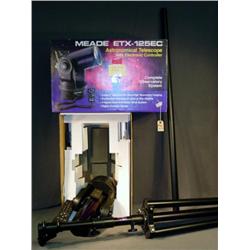 MEADE ETX-125EC TELESCOPE W/ LG BLACK TRIPOD