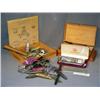 Image 1 : 2 BOXES JACKKNIVES, EYE GLASSES, ETC