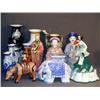 Image 1 : 11 ORIENTAL VASES & FIGURINES