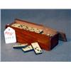 Image 1 : SET OF IVORY FACED DOMINOES