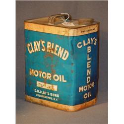 CLAY'S BLEND MOTOR OIL PAN, POUGHKEEPSIE