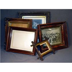 BX LOT BLACK WALNUT PICTURE FRAMES
