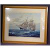 Image 1 : SAILING SHIP PRINT "RACING HOME FOR THE ORIENT"