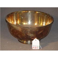B. ALTMAN PAUL REVERE REPRO SILVERPLATED BOWL
