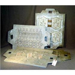 LOT OF 4 FRATERNAL ORGANIZATION SYMBOL MOLDS