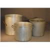 Image 1 : LOT OF 3 STOCK POTS