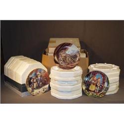 LOT COLLECTOR PLATES INCL DANBURY MINT HUMMELS