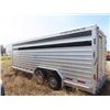 Image 8 : 2015 Featherlite Model 8127-7620-STD 20' Goose Neck Trailer 