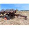 Image 2 : Semi 48' Flat Deck Hay Trailer with Metal