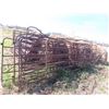 Image 1 : (7) 10' - 16' Bent 6 Bar Metal Panels 