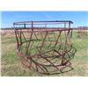 Image 2 : (2) Rough Round Bale Feeders 